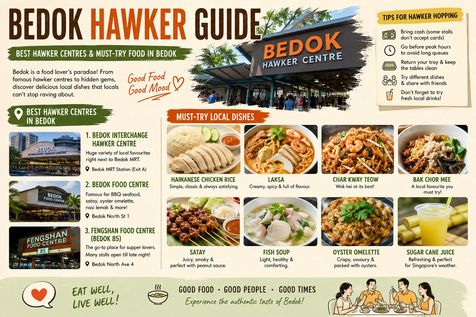 Bedok Hawker Guide